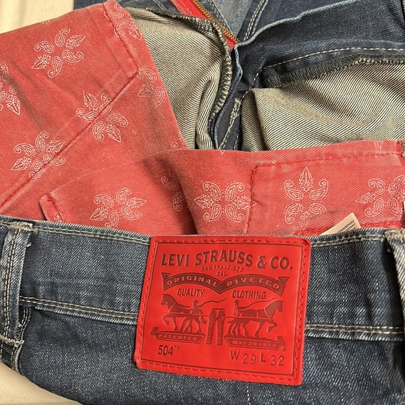 Levi’s 504 Straight Leg Jeans- Lunar New Year Special Edition - Picture 3 of 7